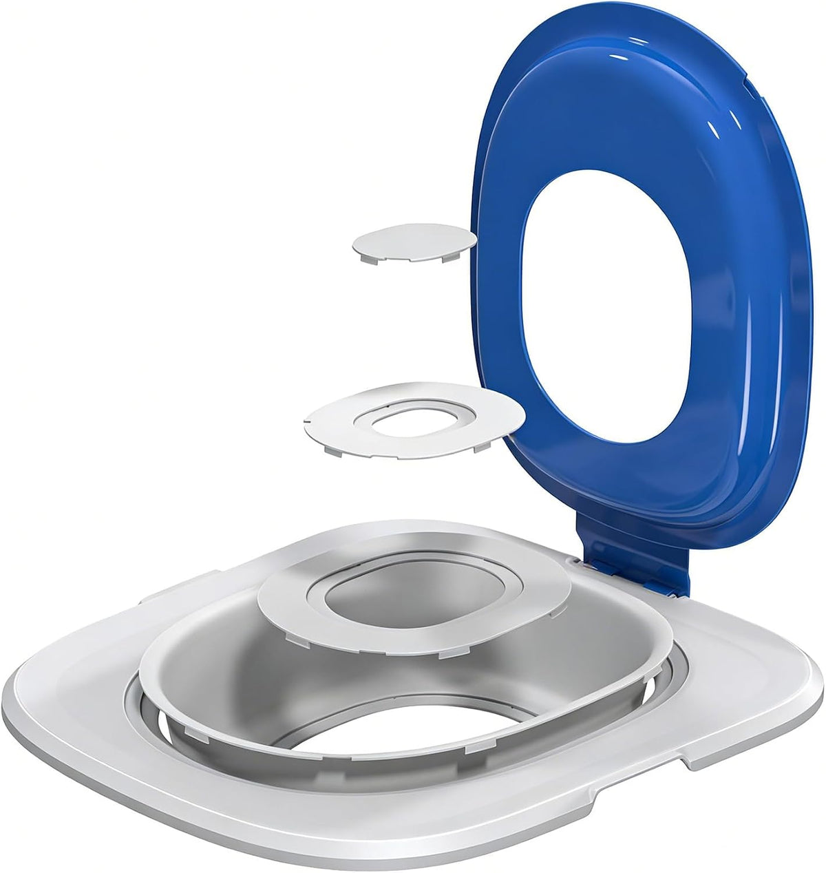 Cat Toilet Trainer Kit | Cat Potty Training Kit Toilet Box (Blue)